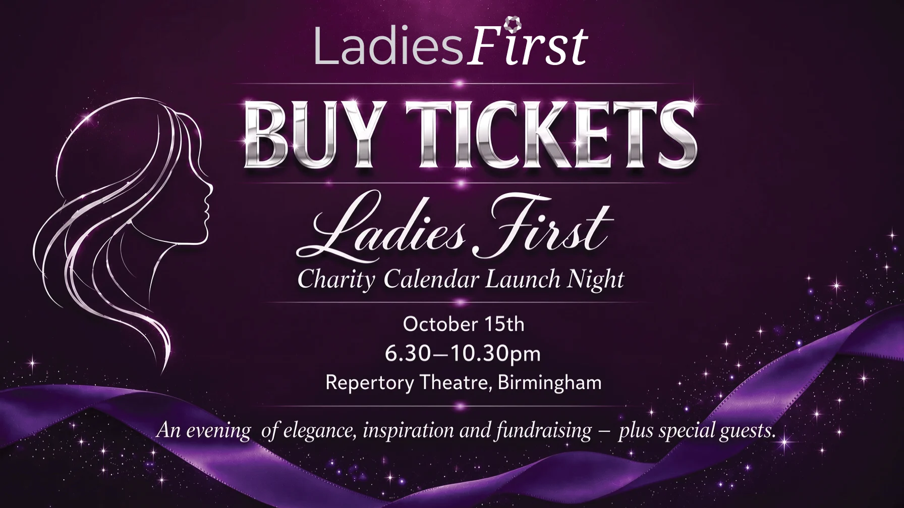 Buy tickets — Ladies First Charity Calendar launch night